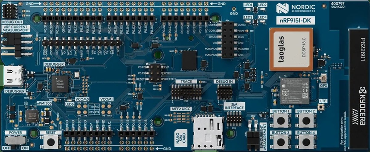 Nordic Semiconductor nRF9151 DK