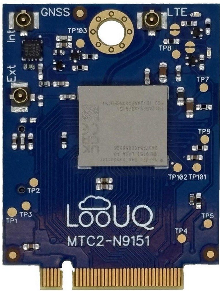 LooUQ MTC.2 N9151 embedded modem based on Nordic Semiconductor nRF9151