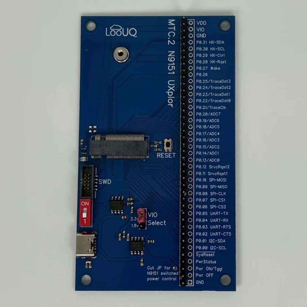 LooUQ MTC.2 N9151 UXplor development board